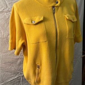 Ralph Lauren Mustard Knit Top